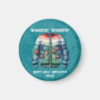 WINNER! WINNER! Ugly Sweater Contest