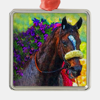 Winners Circle 2 Metal Ornament