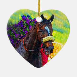 Winners Circle Ceramic Ornament