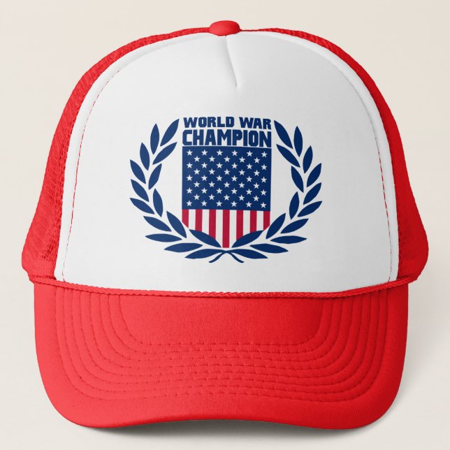 Winner's Crown - World War Champion Hat (Front)