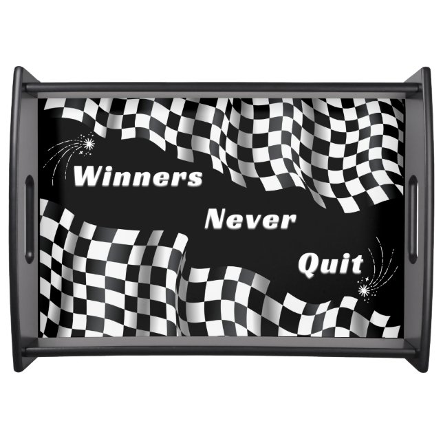 "WINNERS"  Serving Tray (Front)