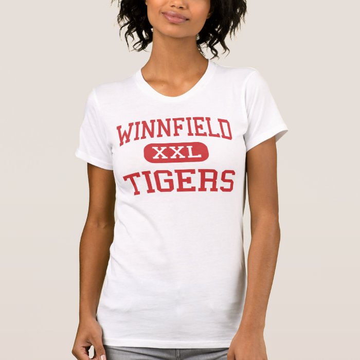 Winnfield   Tigers   Middle   Winnfield Louisiana Tee Shirt