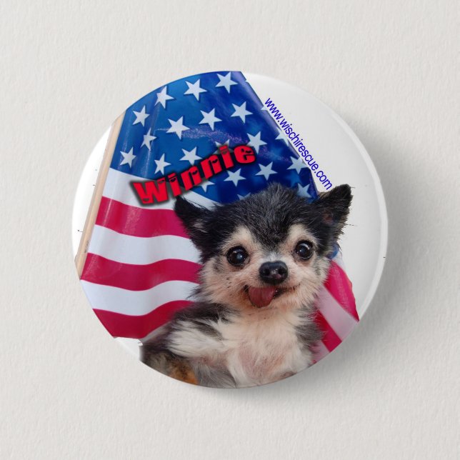 Winnie (Button) Pinback Button (Front)
