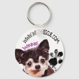 Winnie (Paw Print) Keychain