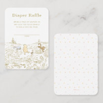 Winnie the Pooh 100 Acre Wood Diaper Raffle Insert