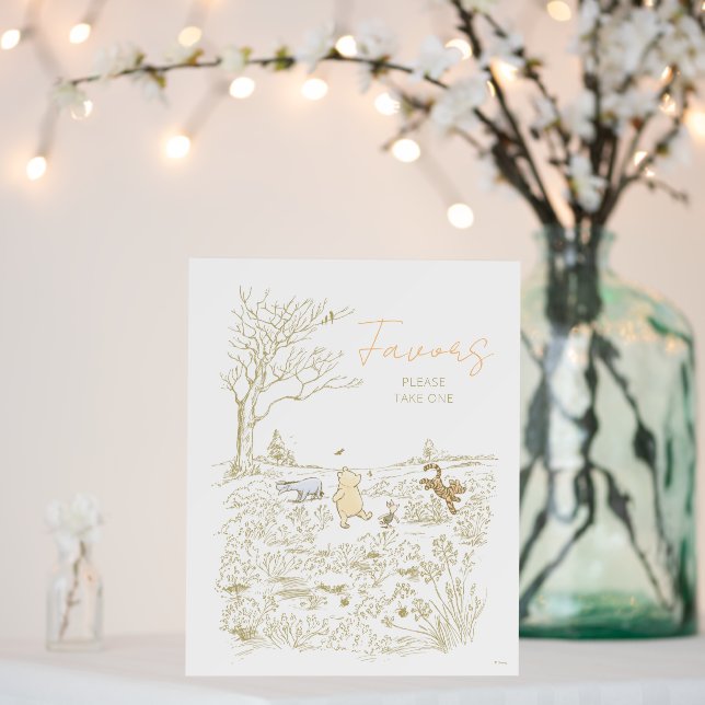Winnie the Pooh 100 Acre Wood Foam Board (In Situ (Wedding))