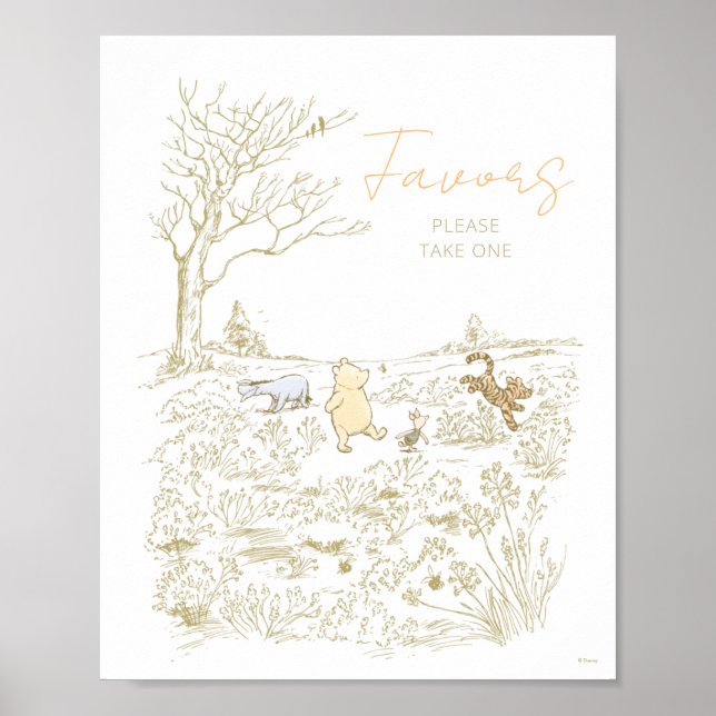 Winnie the Pooh 100 Acre Wood Poster (Front)