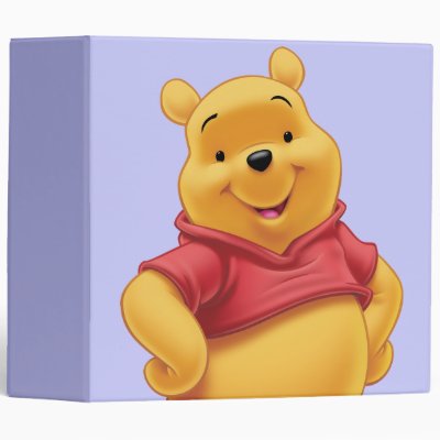 Winnie the Pooh 10 3 Ring Binder