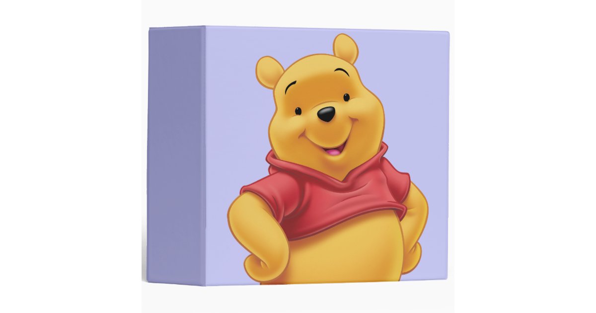 Winnie The Pooh 10 3 Ring Binder Zazzle Com