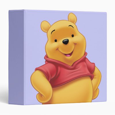 Winnie the Pooh 10 3 Ring Binder