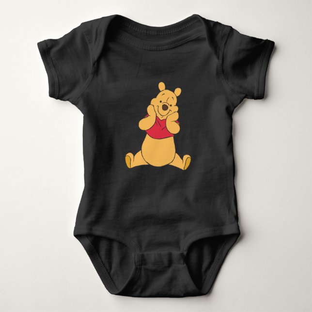 Winnie the Pooh 12 Baby Bodysuit (Front)