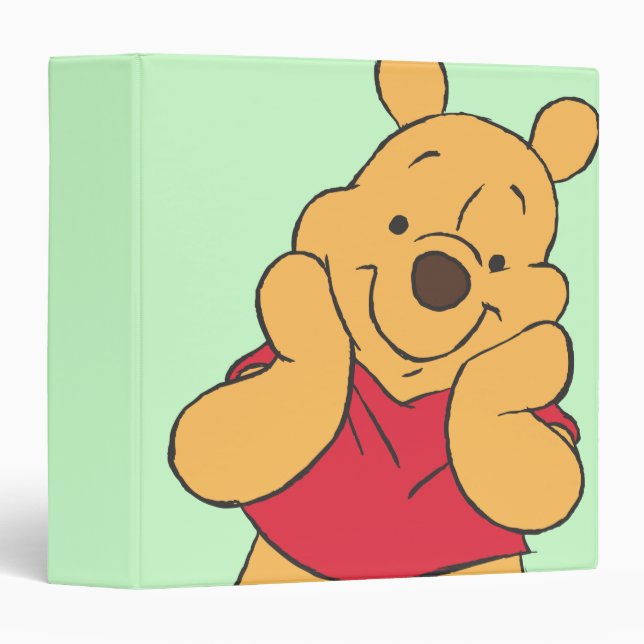Winnie the Pooh 12 Binder (Front/Spine)