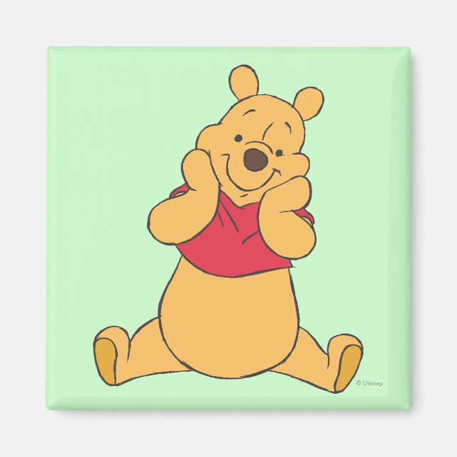 Winnie the Pooh 12 Magnet (Front)