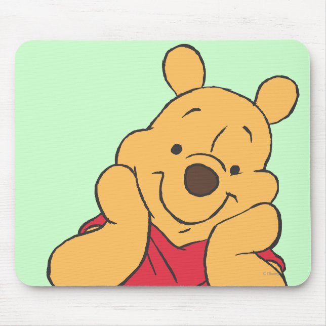 Winnie the Pooh 12 Mouse Pad (Front)