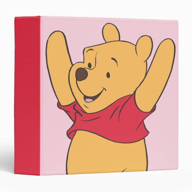 Winnie the Pooh 15 3 Ring Binder (Front/Spine)