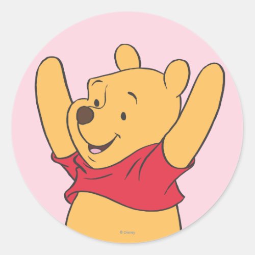 Winnie the Pooh 15 Classic Round Sticker