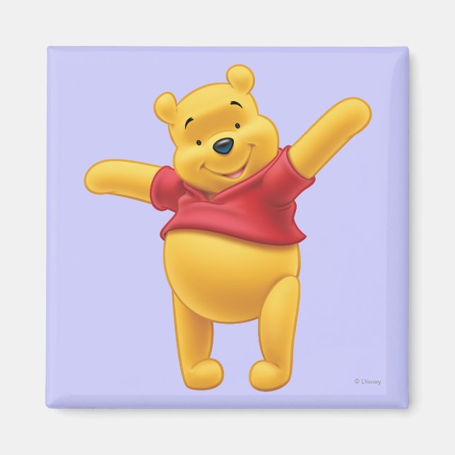 Winnie the Pooh 1 Magnet (Front)