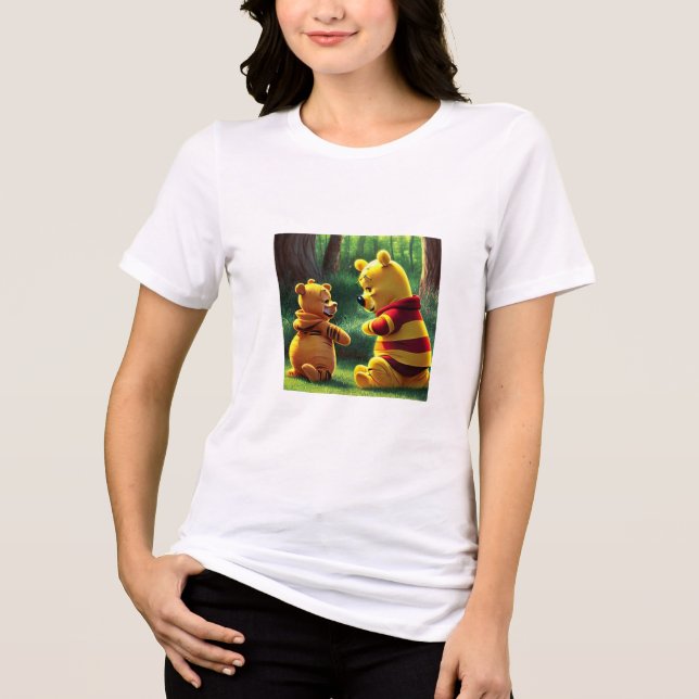 Winnie the Pooh 1. Tri-Blend Shirt (Front)