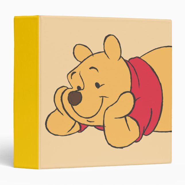Winnie the Pooh 2 3 Ring Binder (Front/Spine)