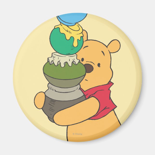 Winnie the Pooh 3 Magnet (Front)