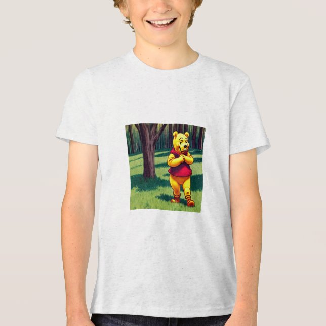 Winnie the Pooh 3. Tri-Blend Shirt (Front)