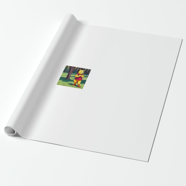 Winnie the Pooh 3. Wrapping Paper (Unrolled)
