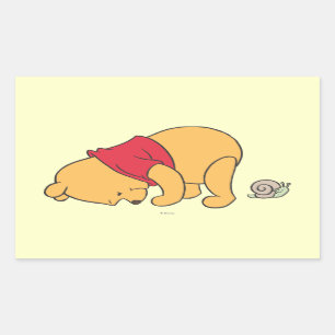 Winnie the Pooh 4 Rectangular Sticker