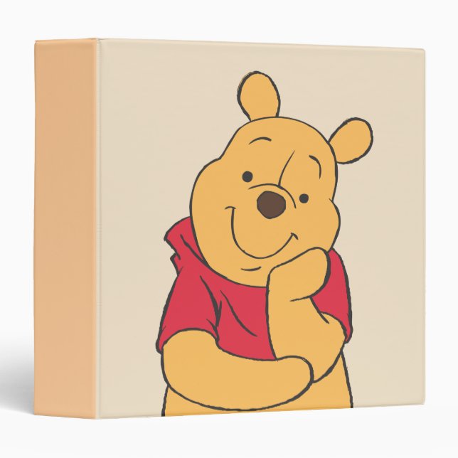 Winnie the Pooh 6 3 Ring Binder (Front/Spine)