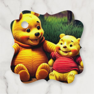 Winnie the Pooh 6. Favor Tags