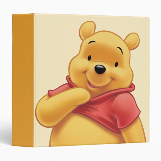 Winnie the Pooh 8 3 Ring Binder (Front/Spine)
