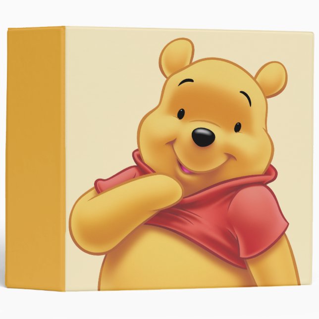 Winnie the Pooh 8 3 Ring Binder (Front/Spine)