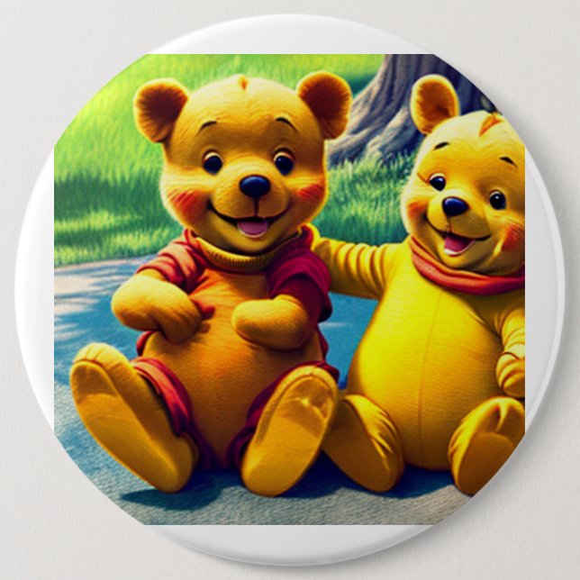 Winnie the Pooh 8. Button (Front)