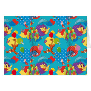 Winnie the Pooh   Among the Balloons Pattern