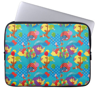 Winnie the Pooh | Among the Balloons Pattern Laptop Sleeve