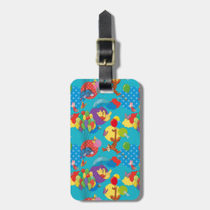 Winnie the Pooh Among the Balloons Pattern Luggage Tag