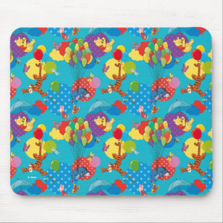 Winnie the Pooh | Among the Balloons Pattern Mouse Pad