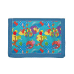 Winnie the Pooh | Among the Balloons Pattern Trifold Wallet