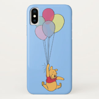 Winnie the Pooh and Balloons iPhone X Case