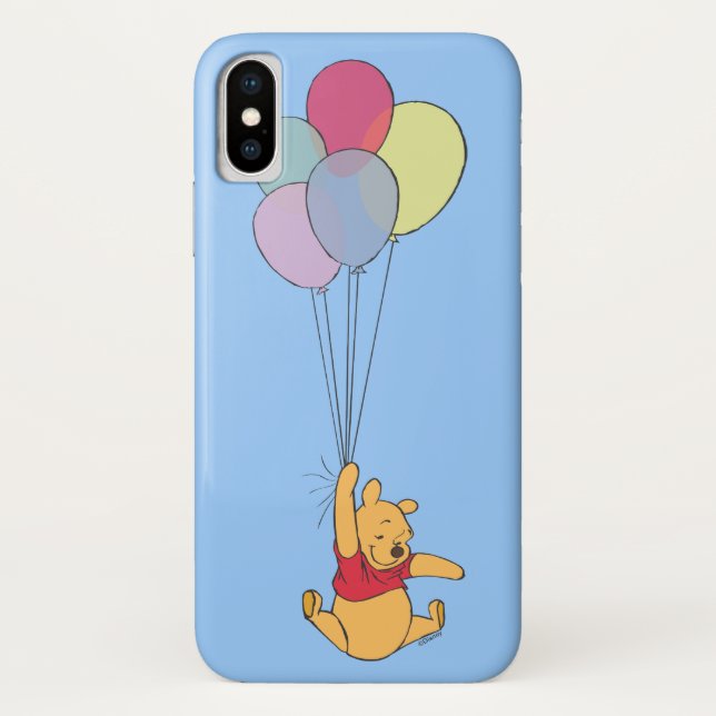 Winnie the Pooh and Balloons Case-Mate iPhone Case (Back)