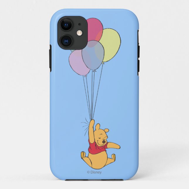 Winnie the Pooh and Balloons Case-Mate iPhone Case (Back)