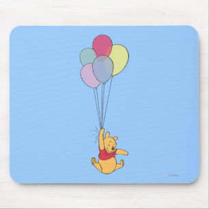 Winnie the Pooh and Balloons Mouse Pad