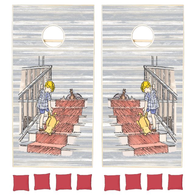 Winnie The Pooh and Christopher Robin Cornhole Set (Set)