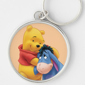 Winnie the Pooh and Eeyore Keychain