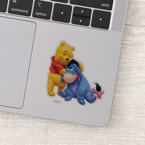 Winnie the Pooh and Eeyore Sticker