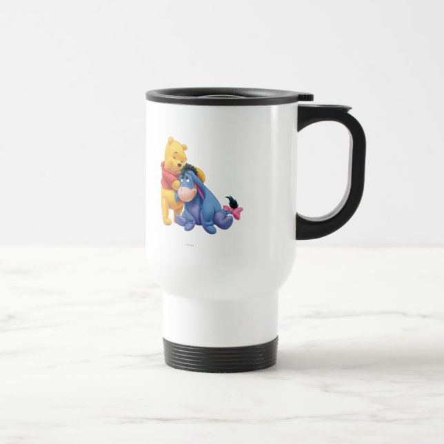 Winnie the Pooh and Eeyore Travel Mug (Right)