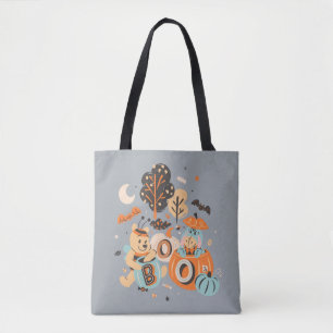 Winnie the Pooh and Eeyore's Halloween Boo! Tote Bag