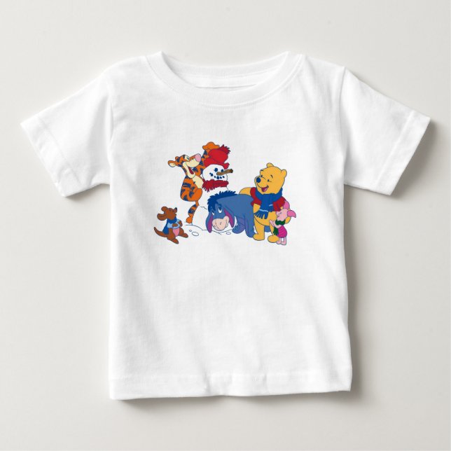 Winnie  the Pooh and Friends Baby T-Shirt (Front)