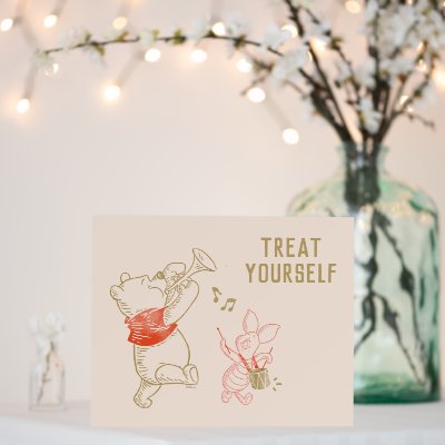 Winnie the Pooh and Pals Winter Baby Shower Foam Board