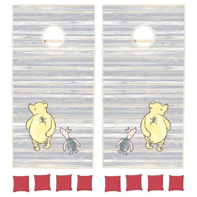 Winnie The Pooh and Piglet Cornhole Set (Set)