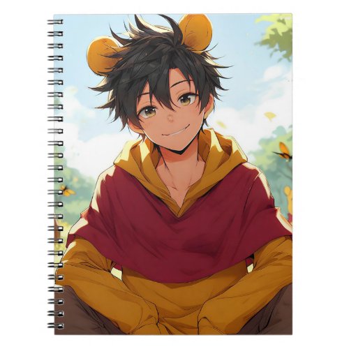 Winnie the Pooh Anime Guy V12 Notebook